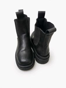 Chunky Black Chelsea Boots