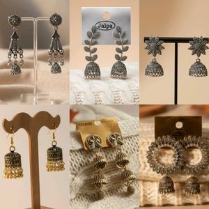 Boho Jhumka Earrings Set