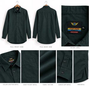 Captain Garments Men's Casual Shirt