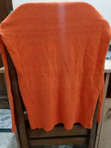 Orange Knit Sweater
