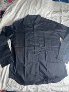 Classic Black Button-Down Shirt