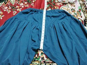 Teal Patiala Salwar Pants