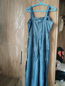 Blue Denim Jumpsuit