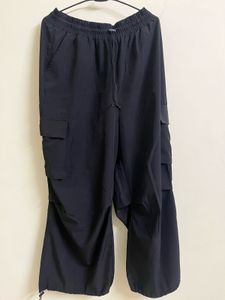Women Black Crago Trackpants