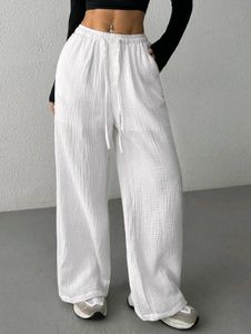 White Leg Pants