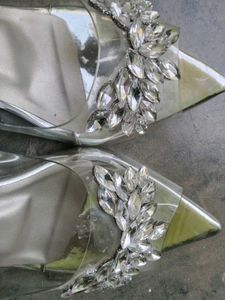 Sparkling Pointed Toe Heels