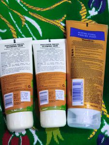 combo of 3 Pilgrim Vitamin C Face Wash &amp; Vaseline