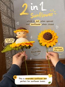 Crochet Sunflower Doll