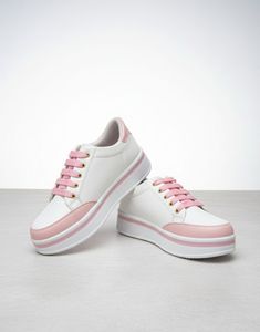Platform Sneakers - Stylish &amp; Trendy
