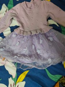 Charming Lavender Party Dress