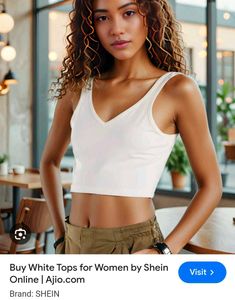 Very Amazing N Beautiful Shein Crop Top