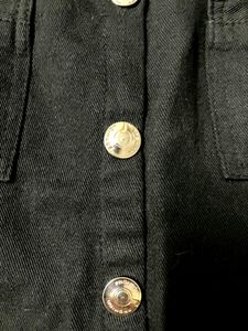 Black Denim Skirt