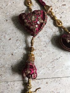 Boho Heart Tassel Garland