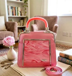 Chic Pink Handbag from Hong Kong