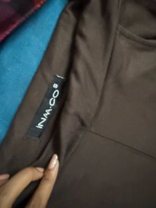 brown trouser stretchable