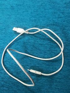 White USB Charging Cable