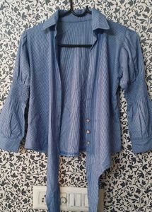 Blue Striped Shirt