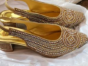 Gold Bridal Footwear