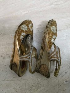 Ladies Party Wear Heel Sandals