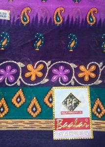 Mix Saree Purple