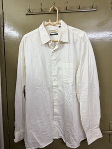 Classic White Men's Shirt