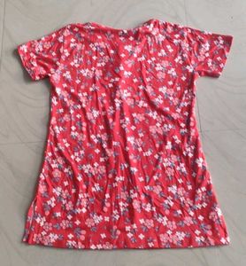 Floral Print Pajama Set
