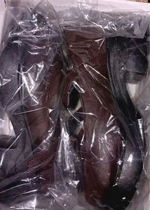 Chic Brown Mary Jane Heels with Bow Detail