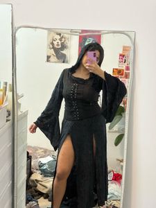 Gothic Hooded Dress