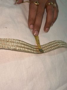 Embellished Dupatta Border Trim