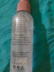 MARS Magic Shine Makeup Fix Spray