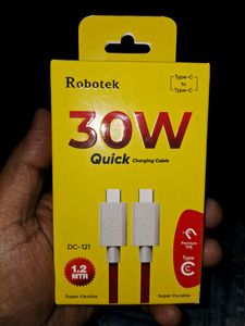 Fast Charging Data Cable 1.2 Metre 30w