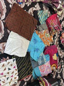 Assorted Fabric Pieces