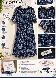 Urban.S Floral Dress 💙