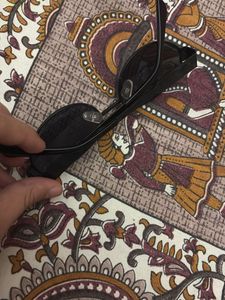 Black Oval Sunglasses