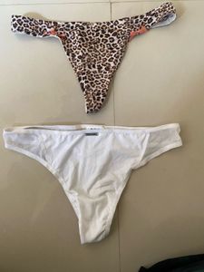 Bundle of 8 Women's Thong Panties