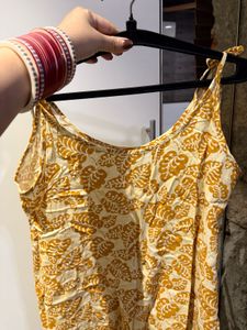Boho Leaf Print Tank Top