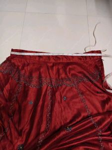 Unsed Ghaghra with unstich Blouse