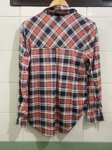 Women's Plaid Button-Up Shirt