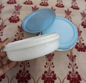 Stackable Round Food Containers (Set of 3)