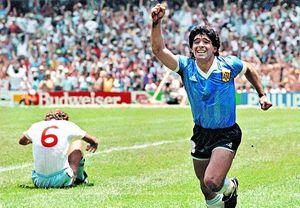 82 crores Maradona Argentina 1986 football jersey