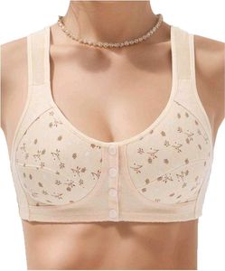 Floral Print Comfort Bra(5XL)