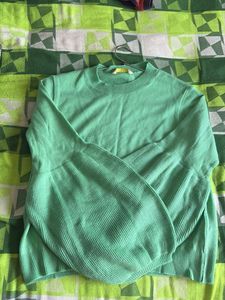 Mint Green Knit Sweater