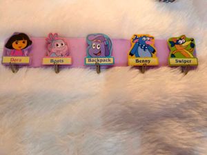 Dora the Explorer Wall Hook Rack