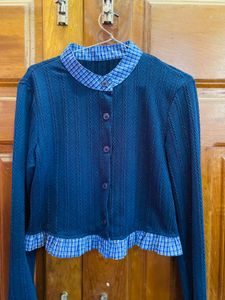 Cute Ruffle Cardigan