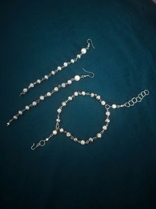 Bracelet And Earrings Set