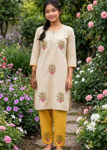 Embroidered Kurta Set