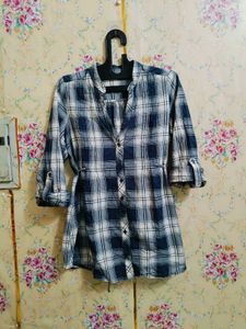 🇳🇿💫🎀Chic Plaid Button-Down Shirt Dress