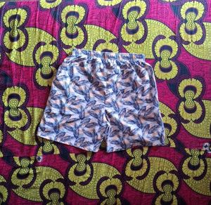 Men's Printed Shorts | Tropical Leaf Design | Like