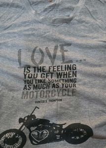 Motorcycle Graphic T-Shirt