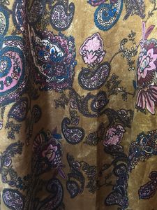 Paisley day/night gown